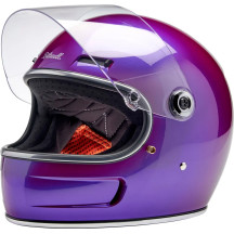 Casco Gringo SV — Talla L, morado metalizado brillo
